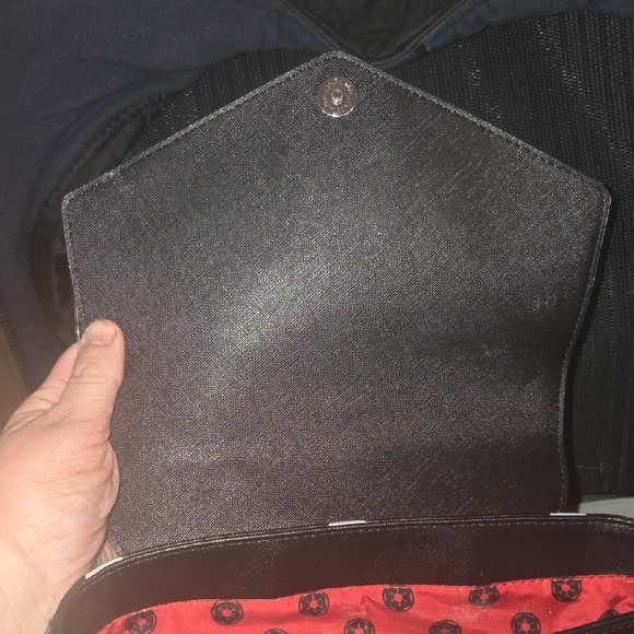 Loungefly Black and White Polka Dot Backpack with Star Wars Theme - Picture 9 of 10